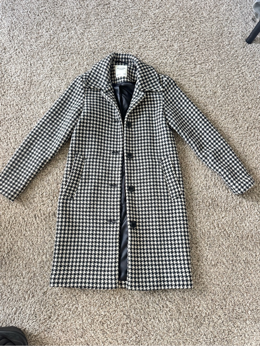 Abercrombie and Fitch Wool Blend Coat